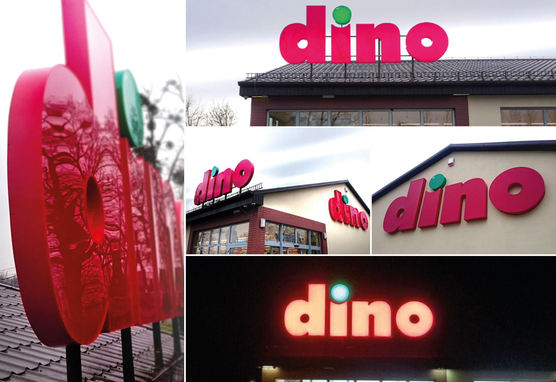 Projekty sklepów Dino