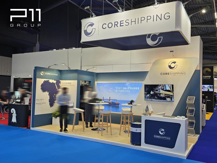 Stoisko targowe dla Coreshipping – Targi Breakbulk 2026 – Rotterdam