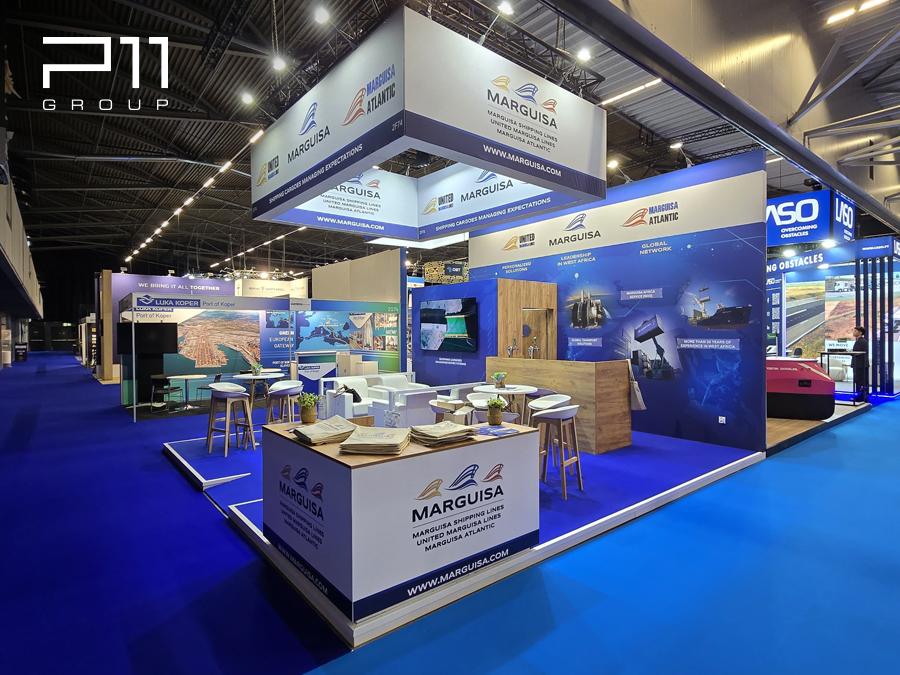 Stoisko targowe dla Marguisa – Targi Breakbulk 2026 – Rotterdam